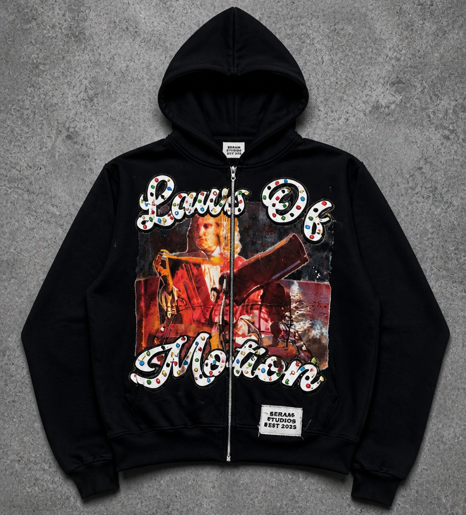 “Laws of Motion” Jacket